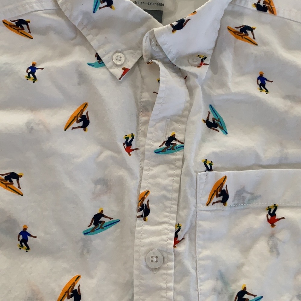 Surfer button down. - Picture 3 of 3
